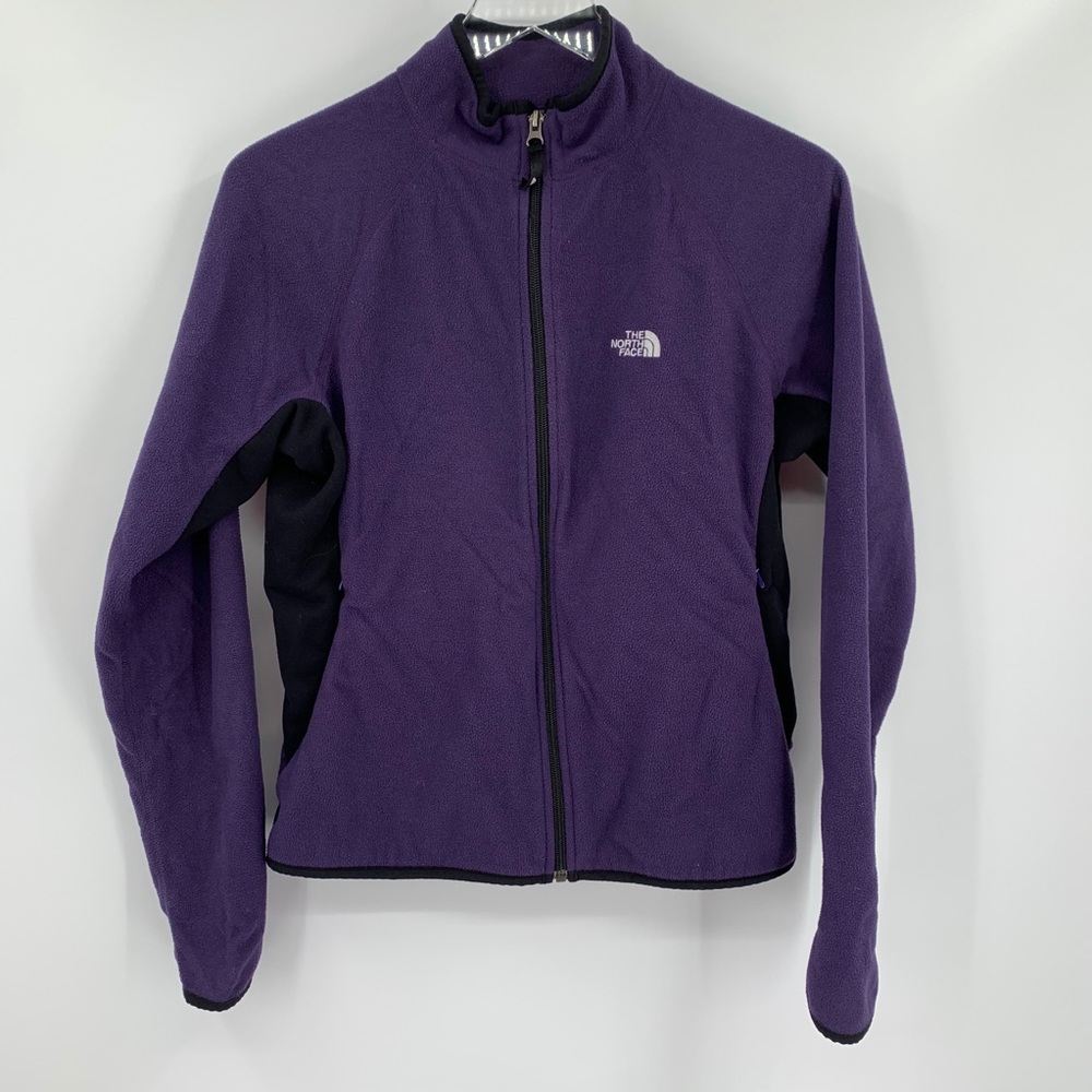 North Face Flight series purple black jacket L